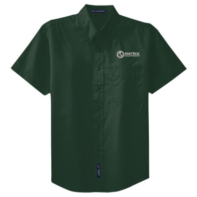 Matrix Drilling - Tall Short Sleeve Easy Care Shirt Thumbnail